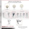 Service Caster 3 Inch Nylon Swivel 10mm Threaded Stem Caster Set with Total Lock Brake SCC SCC-TSTTL20S314-NYS-M1015-4 - alternate 4